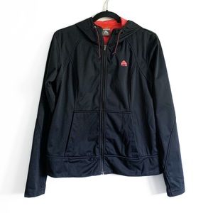 Nike ACG Full Zip Hooded Women’s Jacket Black Red Small